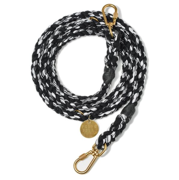 black-and-white-up-cycled-rope-dog-leash-adjustableshop-leashesfound-my-animals-784845