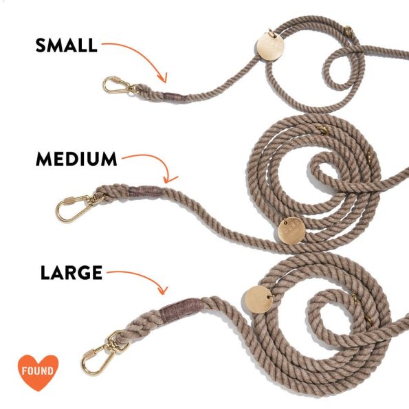 neon-yellow-rope-dog-leash-italian-solid-bronze-bolt-snaps-adjustableshop-leashesfound-my-animals-572098